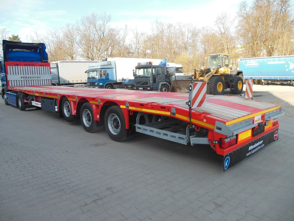 Kässbohrer K.SPA.M3, PLATTFORM MEGA TELESKOP 7M, SOFORT!!! - Puspiekabe zema profila platforma: foto 4 Kässbohrer K.SPA.M3, PLATTFORM MEGA TELESKOP 7M, SOFORT!!! - Puspiekabe zema profila platforma: foto 4