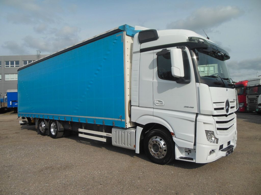 Mercedes-Benz ACTROS 2546, 24 PALETTEN, LBW, ALU FELGEN, TOP!! Mercedes-Benz ACTROS 2546, 24 PALETTEN, LBW, ALU FELGEN, TOP!! - Kravas automašīna ar tentu: foto 2 Mercedes-Benz ACTROS 2546, 24 PALETTEN, LBW, ALU FELGEN, TOP!! Mercedes-Benz ACTROS 2546, 24 PALETTEN, LBW, ALU FELGEN, TOP!! - Kravas automašīna ar tentu: foto 2
