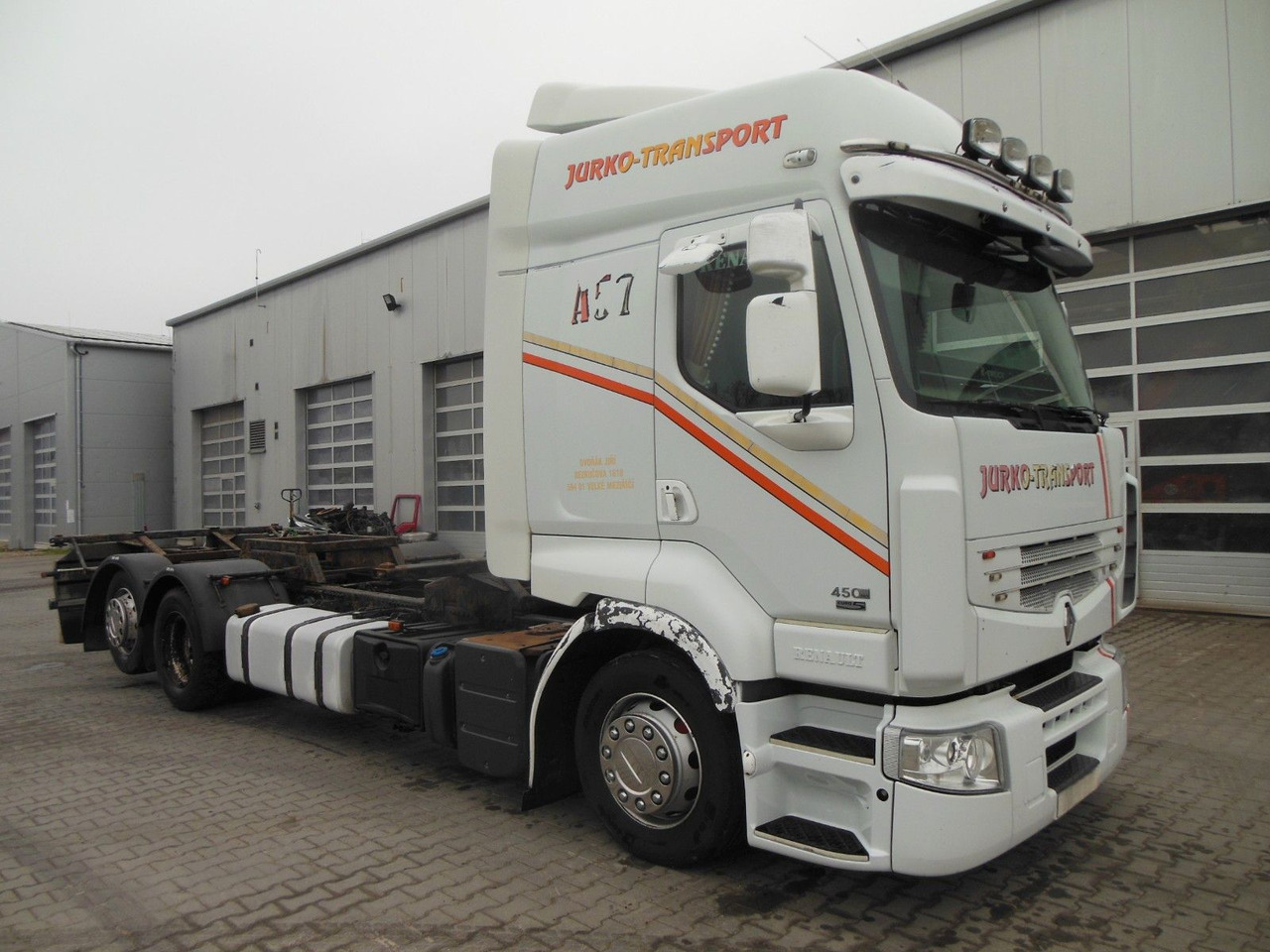 Renault PREMIUM DXI 450.25, 6X2, BDF, MANUELL!!! - Konteineru vedējs/ Kravas automašīna ar noņemamā virsbūve: foto 2 Renault PREMIUM DXI 450.25, 6X2, BDF, MANUELL!!! - Konteineru vedējs/ Kravas automašīna ar noņemamā virsbūve: foto 2