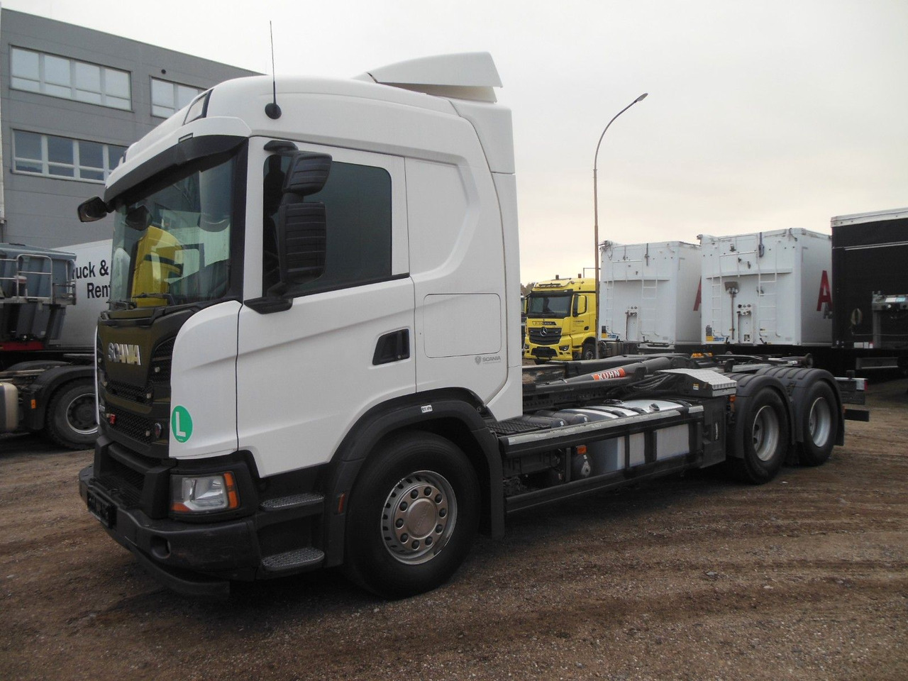 Scania G500, 6X4, VOLL LUFT, PALFINGER T20 - Pacēlājs ar āķi: foto 1 Scania G500, 6X4, VOLL LUFT, PALFINGER T20 - Pacēlājs ar āķi: foto 1
