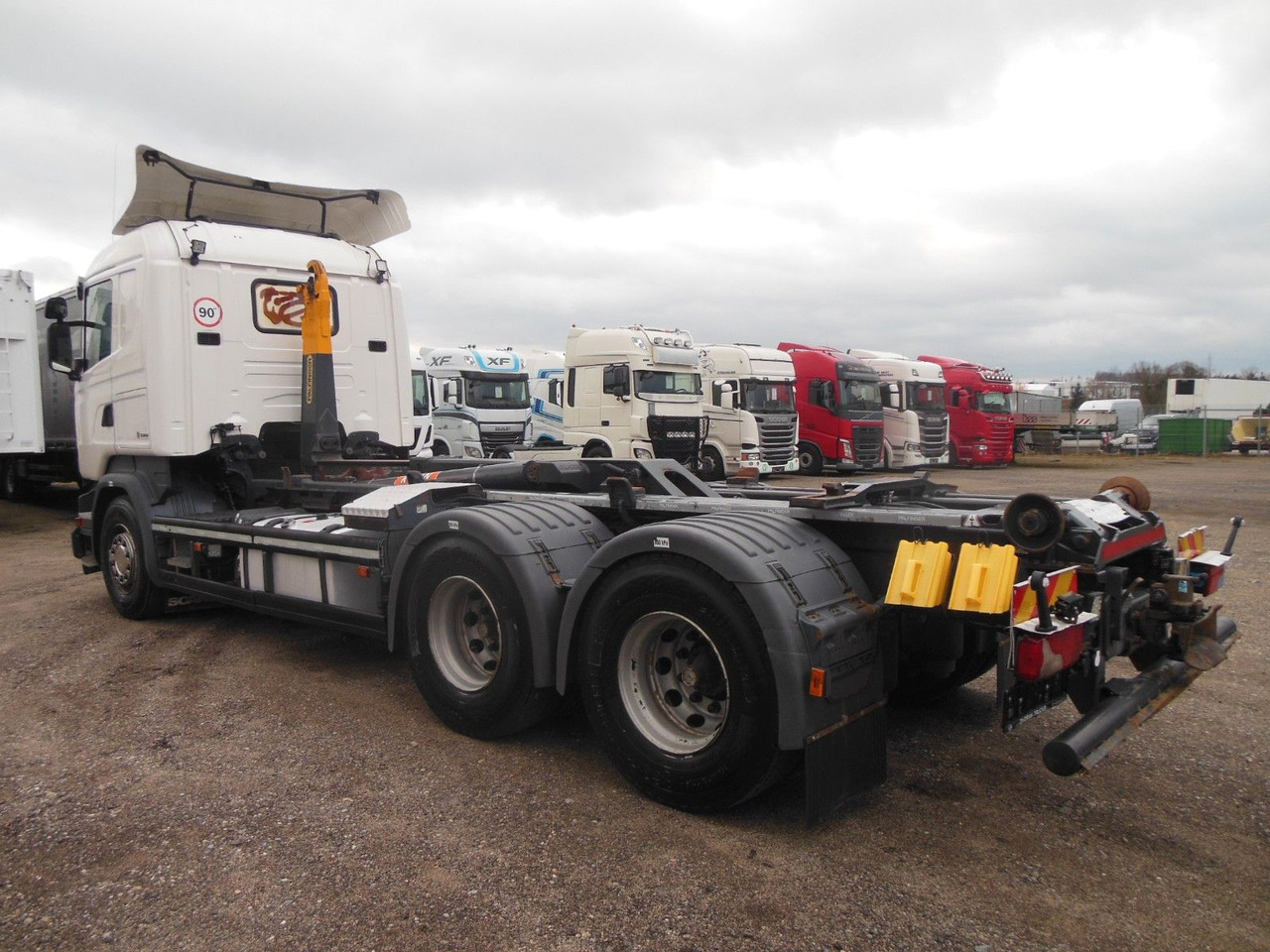 Scania R 450, 6X4, RETARDER, PALFINGER T20 - Pacēlājs ar āķi: foto 4 Scania R 450, 6X4, RETARDER, PALFINGER T20 - Pacēlājs ar āķi: foto 4