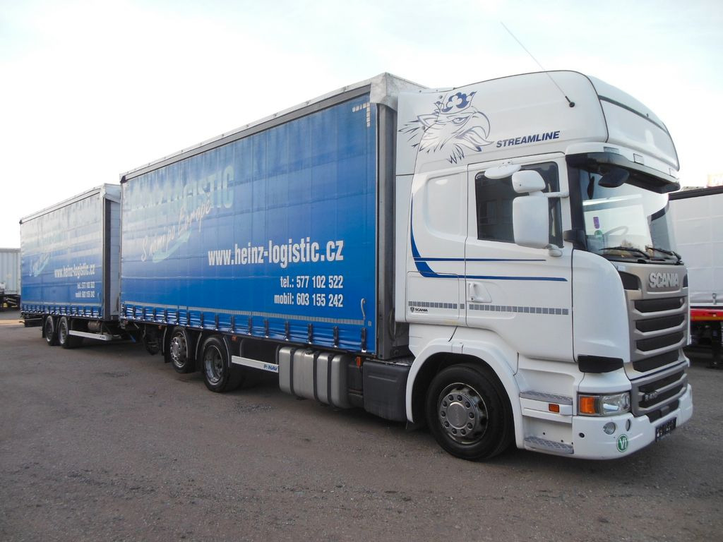 Scania R410, JUMBOZUG 120M3, RETARDER, TOP STAND!! - Kravas automašīna ar tentu: foto 2 Scania R410, JUMBOZUG 120M3, RETARDER, TOP STAND!! - Kravas automašīna ar tentu: foto 2