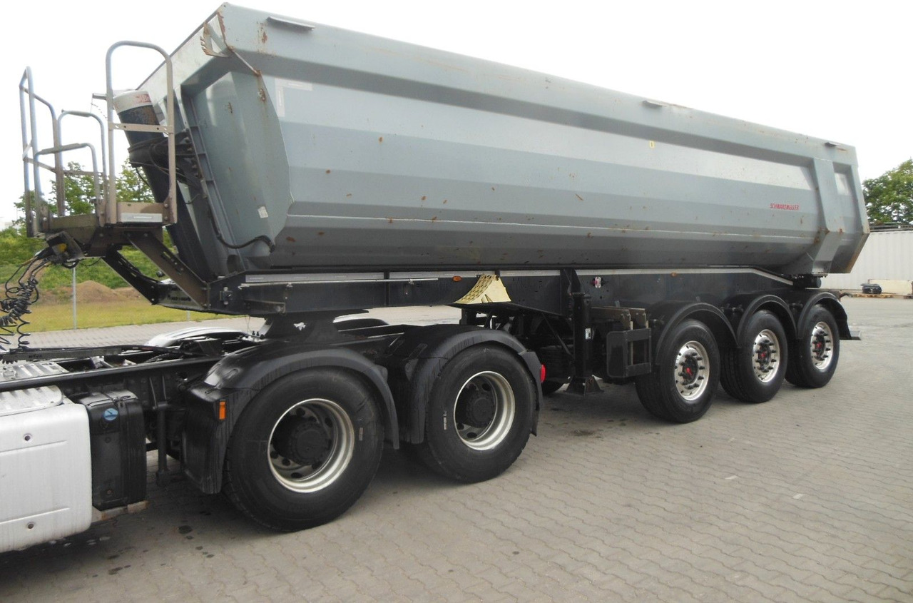 Schwarzmüller KIS 3/E, 29M3, SAF, GESAMTGEWICHT 44.000 KG! - Puspiekabe pašizgāzējs: foto 1 Schwarzmüller KIS 3/E, 29M3, SAF, GESAMTGEWICHT 44.000 KG! - Puspiekabe pašizgāzējs: foto 1