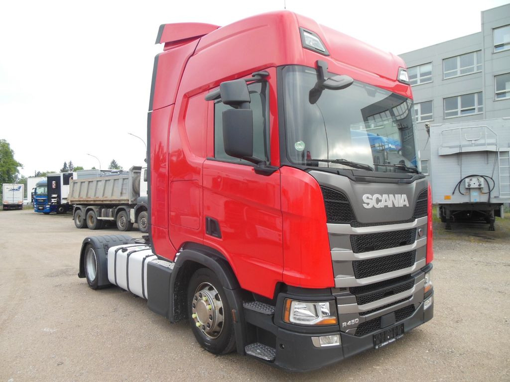 Scania R450 LOWDECK, RETARDER, STANDKLIMA, VOLL LUFT - Vilcējs: foto 2 Scania R450 LOWDECK, RETARDER, STANDKLIMA, VOLL LUFT - Vilcējs: foto 2
