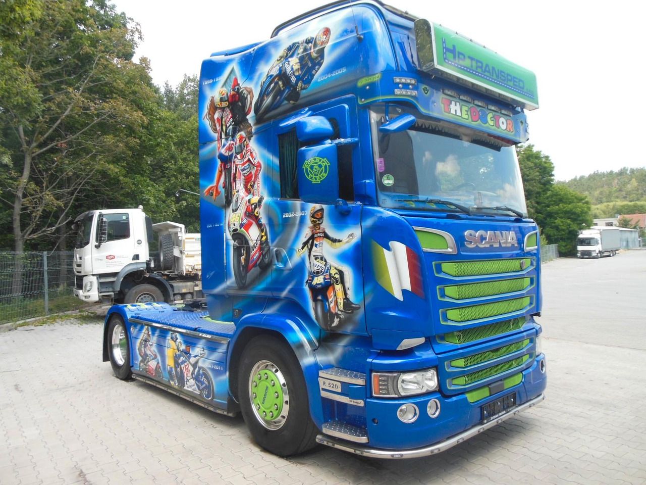 Scania R520, V8, ROSSI, LEDER, TOP!!! - Vilcējs: foto 2 Scania R520, V8, ROSSI, LEDER, TOP!!! - Vilcējs: foto 2