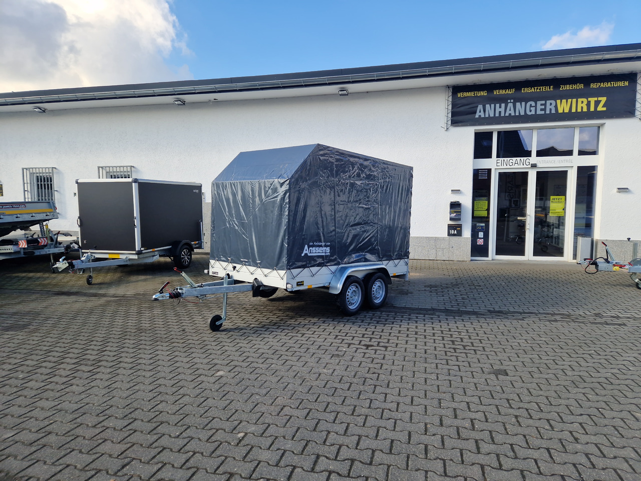 Aluliner Planen Anhänger GTT 2000 301x151x180cm Plane schräg (M) 2000kg März Aktion - Piekabe ar tentu: foto 3 Aluliner Planen Anhänger GTT 2000 301x151x180cm Plane schräg (M) 2000kg März Aktion - Piekabe ar tentu: foto 3