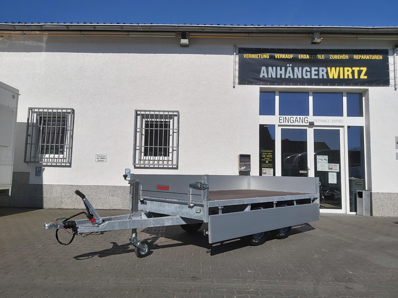 Anssems Hochlader PSX - S 2500 305x153x30cm (M) 2500kg preorder Aktion online - Bortu piekabe/ Platforma: foto 3 Anssems Hochlader PSX - S 2500 305x153x30cm (M) 2500kg preorder Aktion online - Bortu piekabe/ Platforma: foto 3