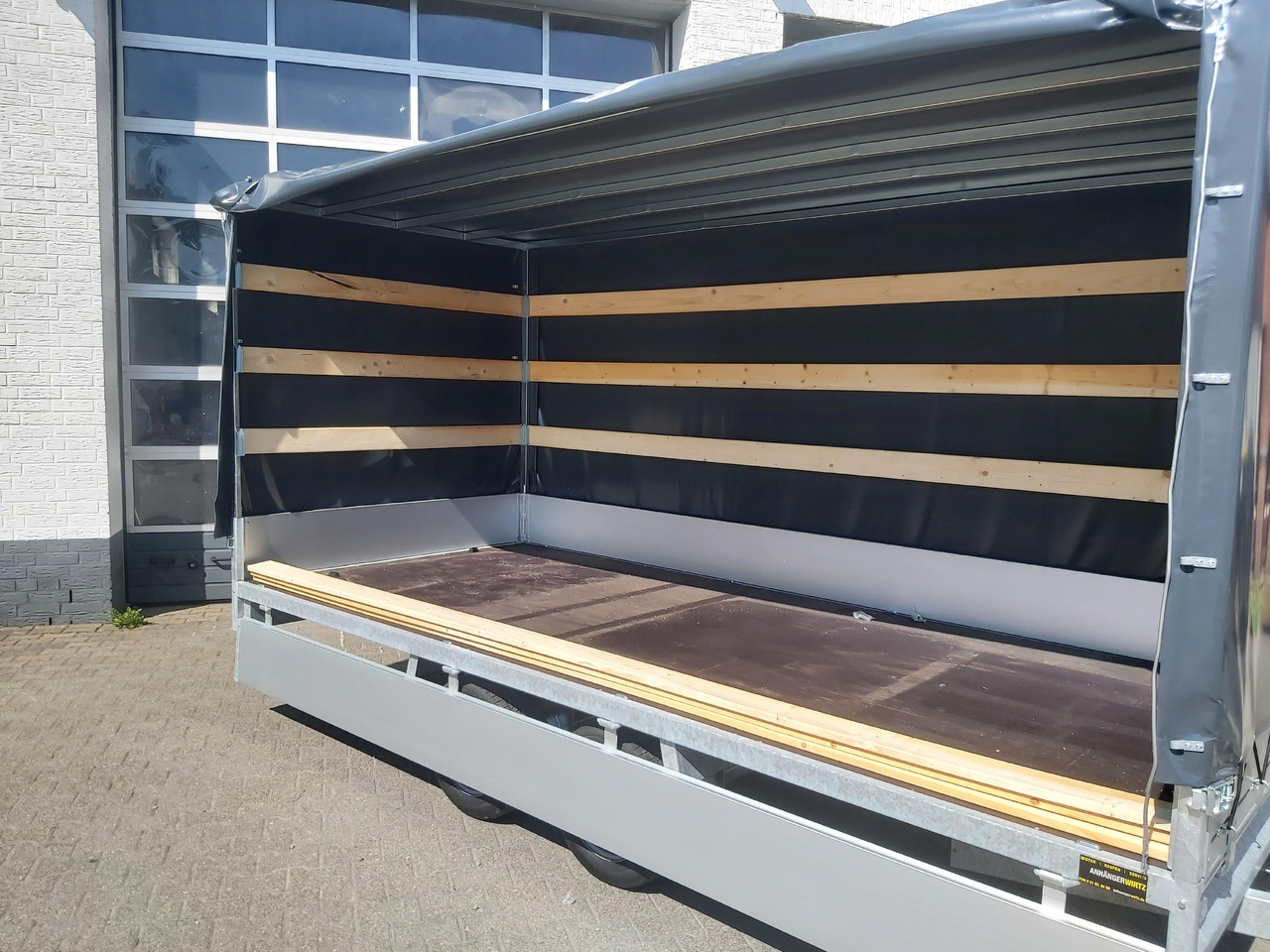 Anssems Hochlader PSX - S 3000 405x178x30cm 180cm Hochplane grau (XL) 3000kg Aktion - Piekabe ar tentu: foto 2 Anssems Hochlader PSX - S 3000 405x178x30cm 180cm Hochplane grau (XL) 3000kg Aktion - Piekabe ar tentu: foto 2