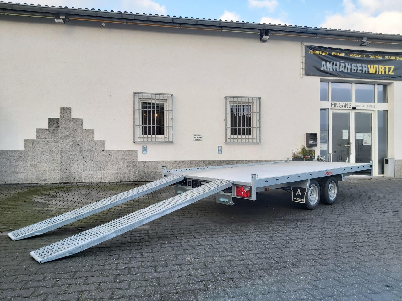Anssems MSX 3000 Multitransporter 405x200cm Aluboden 3000kg Aktion bei Onlinekauf - Bortu piekabe/ Platforma: foto 1 Anssems MSX 3000 Multitransporter 405x200cm Aluboden 3000kg Aktion bei Onlinekauf - Bortu piekabe/ Platforma: foto 1