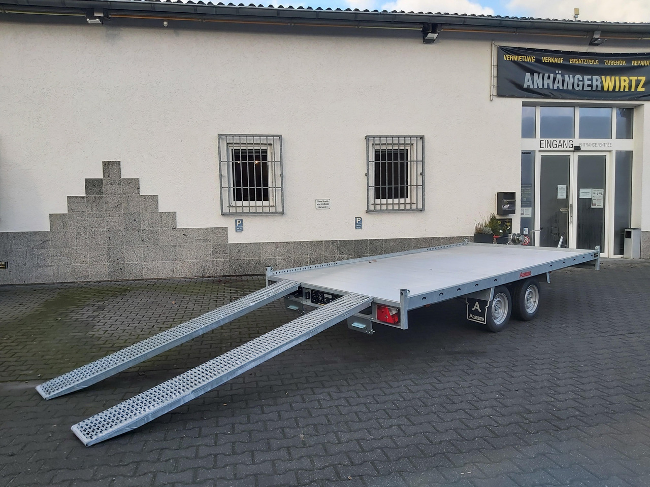 Anssems MSX 3000 Multitransporter 405x200cm Aluboden 3000kg Aktion bei Onlinekauf - Bortu piekabe/ Platforma: foto 2 Anssems MSX 3000 Multitransporter 405x200cm Aluboden 3000kg Aktion bei Onlinekauf - Bortu piekabe/ Platforma: foto 2