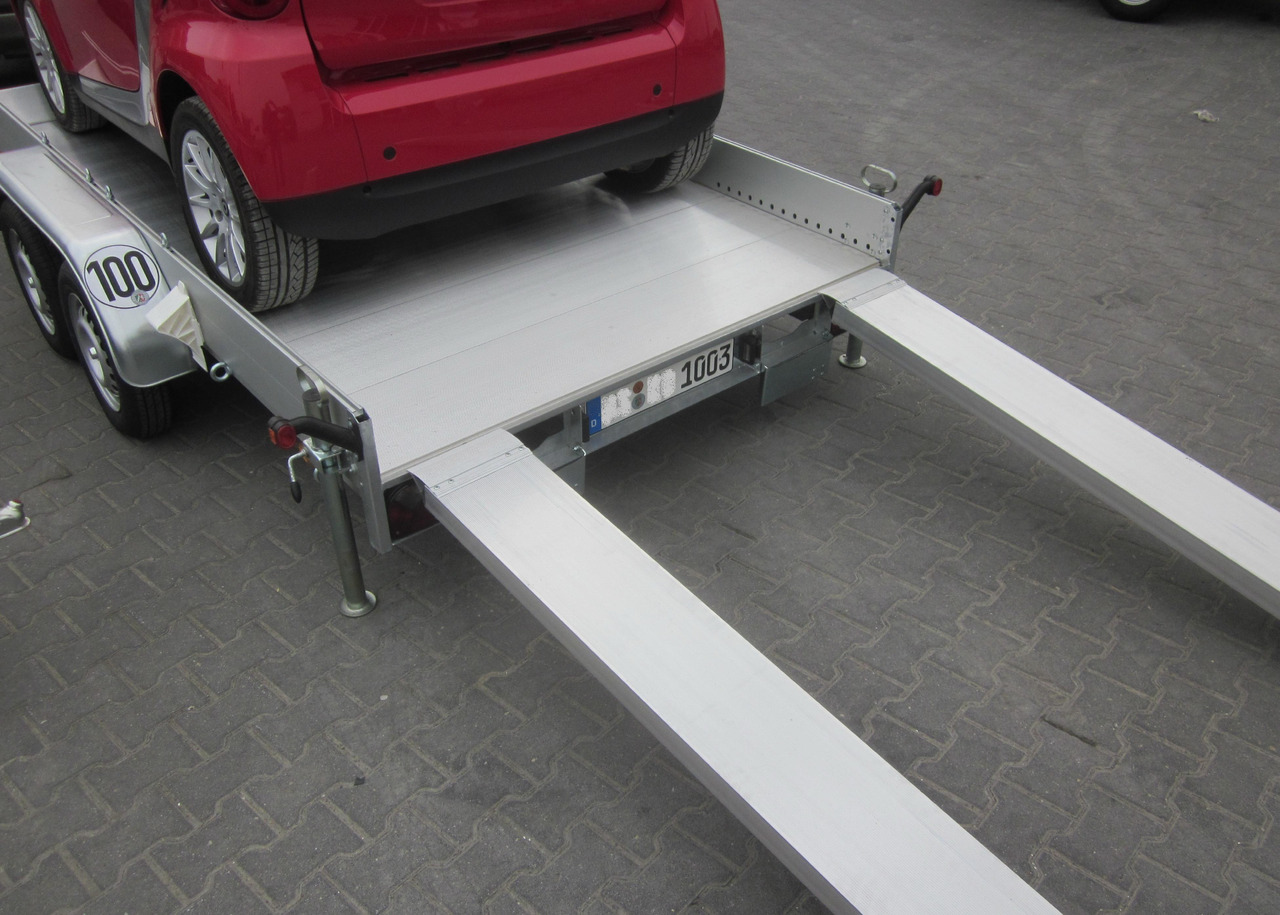 Anssems Transporter AMT 1500 340x170x18cm Aluboden Alurampen 1500kg - Bortu piekabe/ Platforma: foto 5 Anssems Transporter AMT 1500 340x170x18cm Aluboden Alurampen 1500kg - Bortu piekabe/ Platforma: foto 5