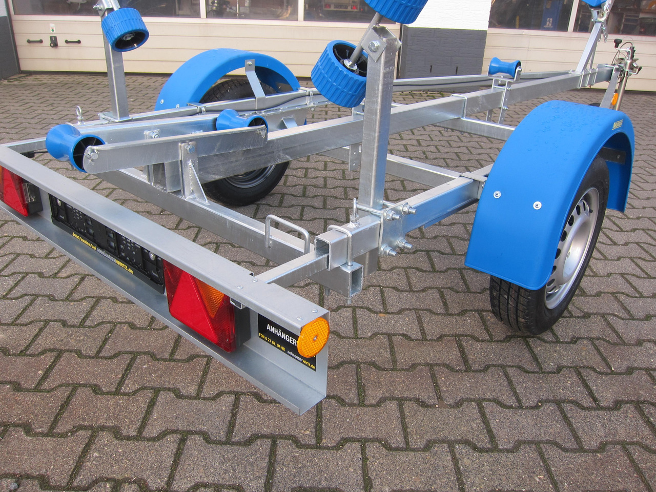 Bootsanhänger Boattrailer Neptun NAVY N7-17 Trailer 750kg mit Winde Winter Online Aktion - Laivu piekabe: foto 3 Bootsanhänger Boattrailer Neptun NAVY N7-17 Trailer 750kg mit Winde Winter Online Aktion - Laivu piekabe: foto 3