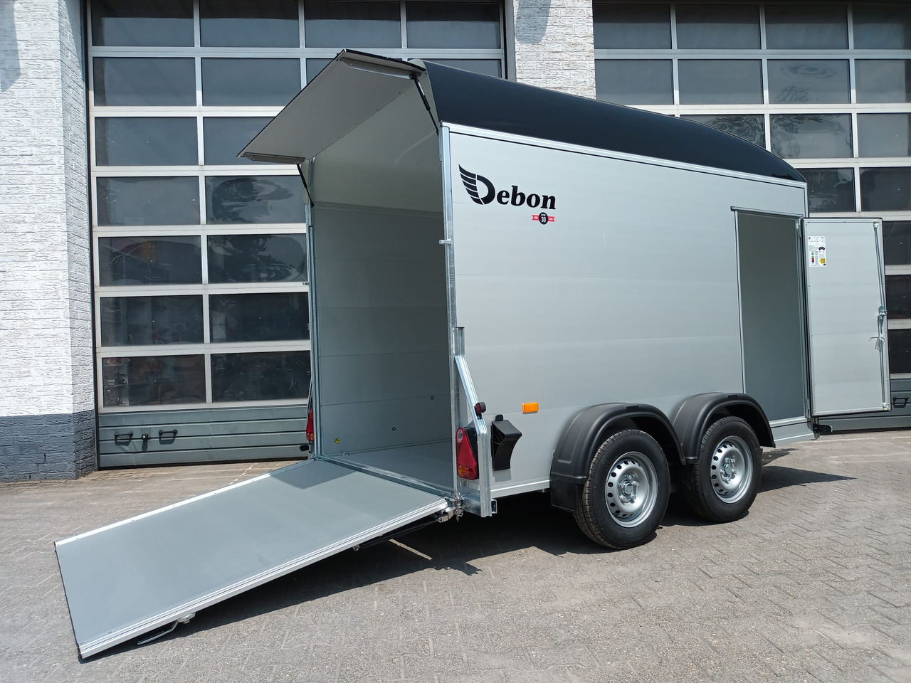 Cargo Roadster 500+ 312x167x199cm Alu Poly black Seitentür Pullman 100km/H 2600kg - Auto piekabe: foto 5 Cargo Roadster 500+ 312x167x199cm Alu Poly black Seitentür Pullman 100km/H 2600kg - Auto piekabe: foto 5