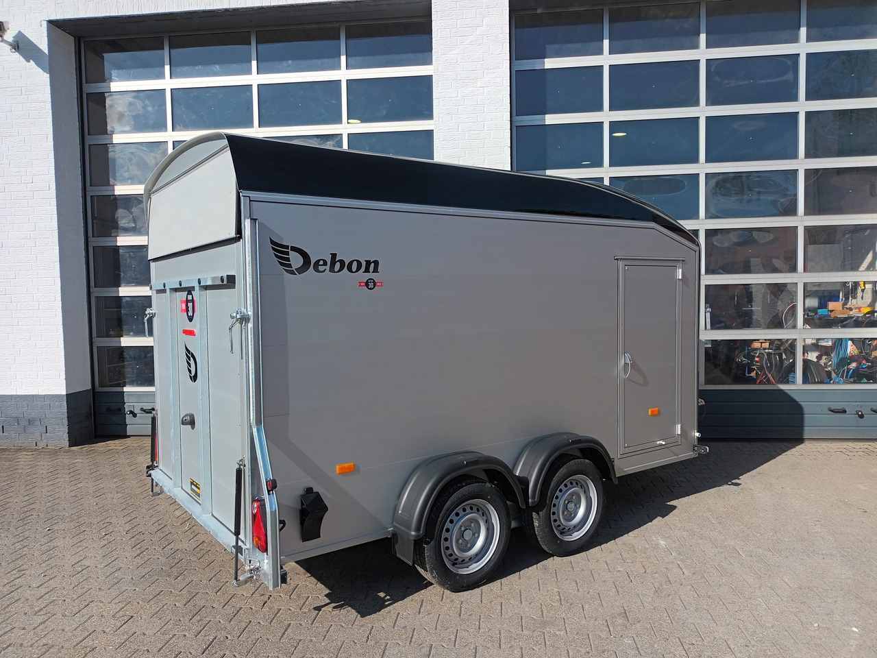 Auto piekabe Cargo Roadster 700 375x180x200cm Alu Poly black Pullman 100km/H 2600kg Modell 2025: foto 7
