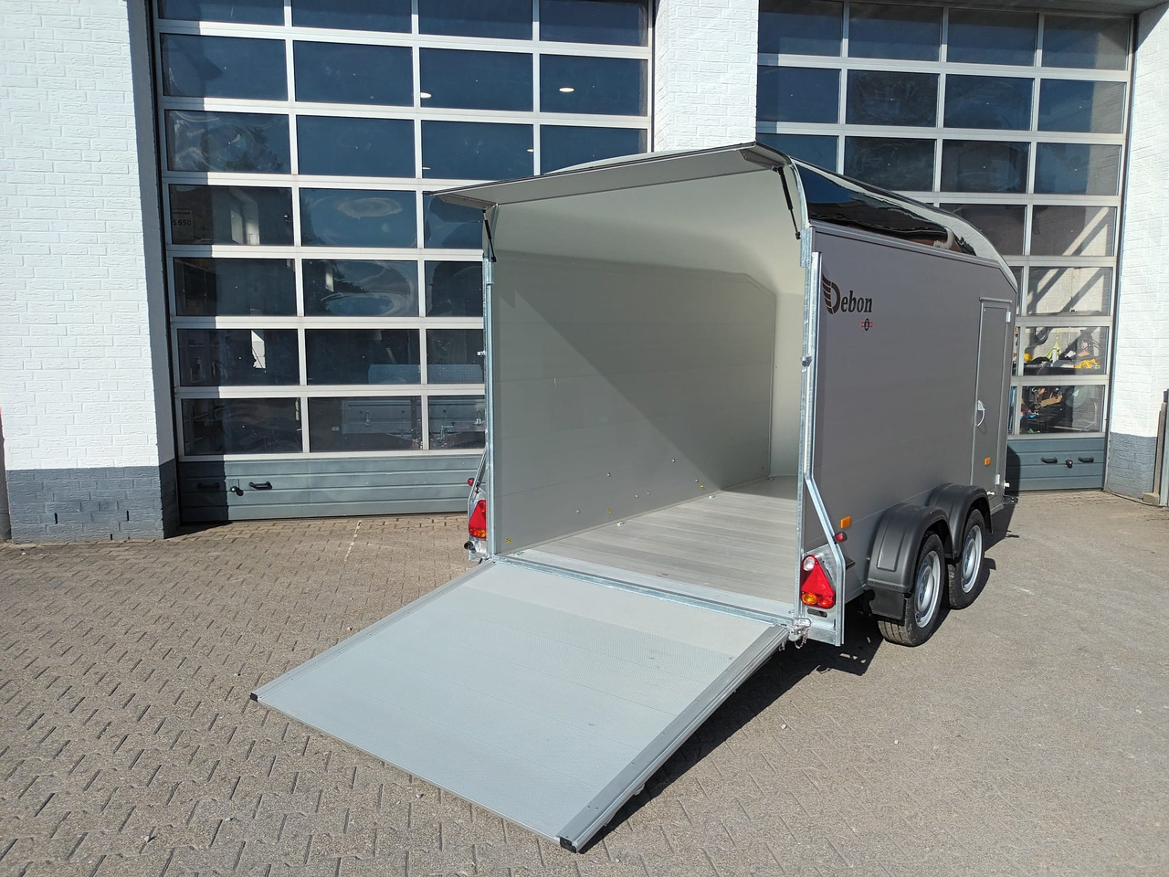 Auto piekabe Cargo Roadster 700 375x180x200cm Alu Poly black Pullman 100km/H 2600kg Modell 2025: foto 9