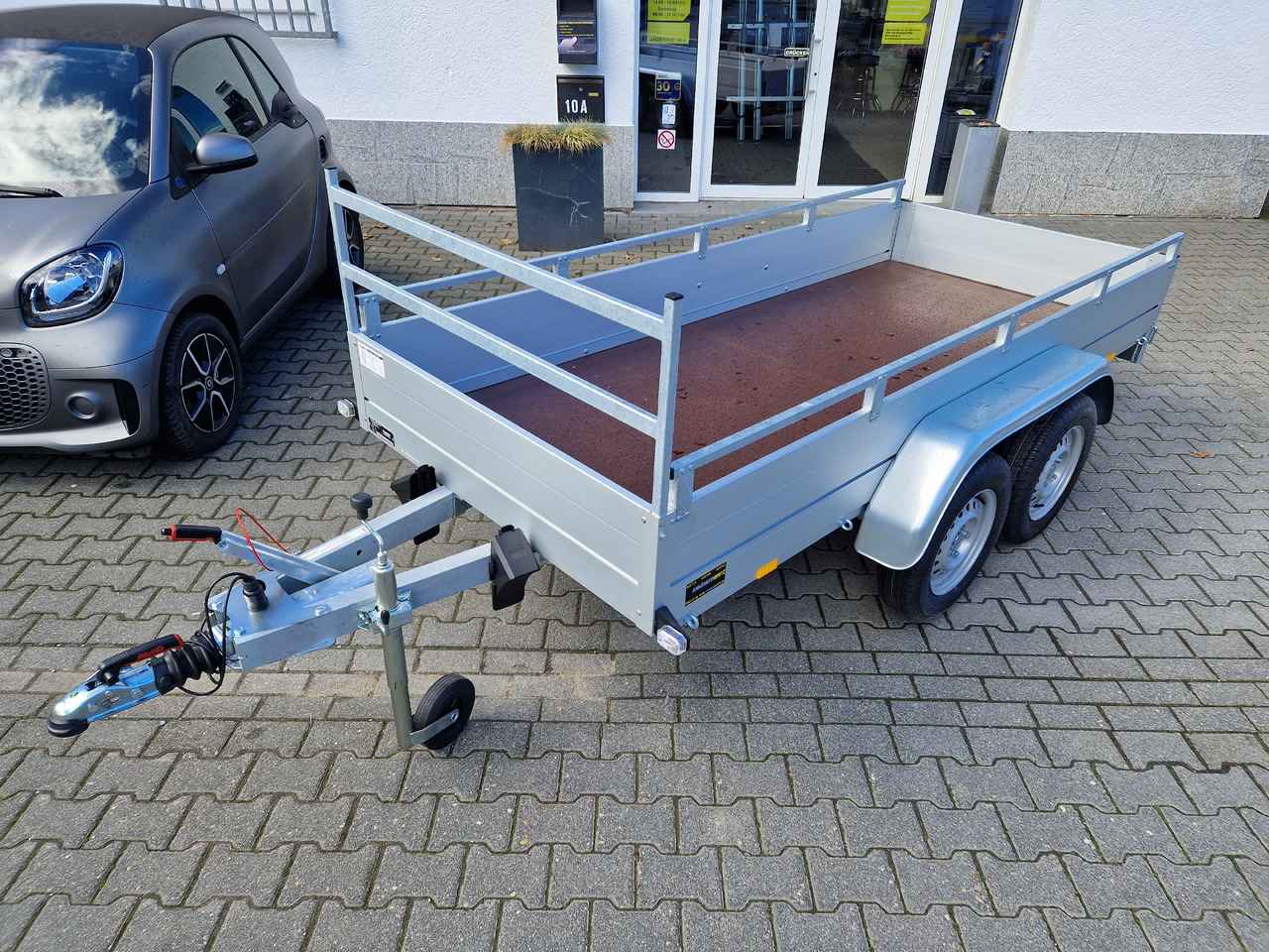 GTT 2000 R 301x126 Aluliner Reling H Gestell 2000kg AKTION - Bortu piekabe/ Platforma: foto 1 GTT 2000 R 301x126 Aluliner Reling H Gestell 2000kg AKTION - Bortu piekabe/ Platforma: foto 1