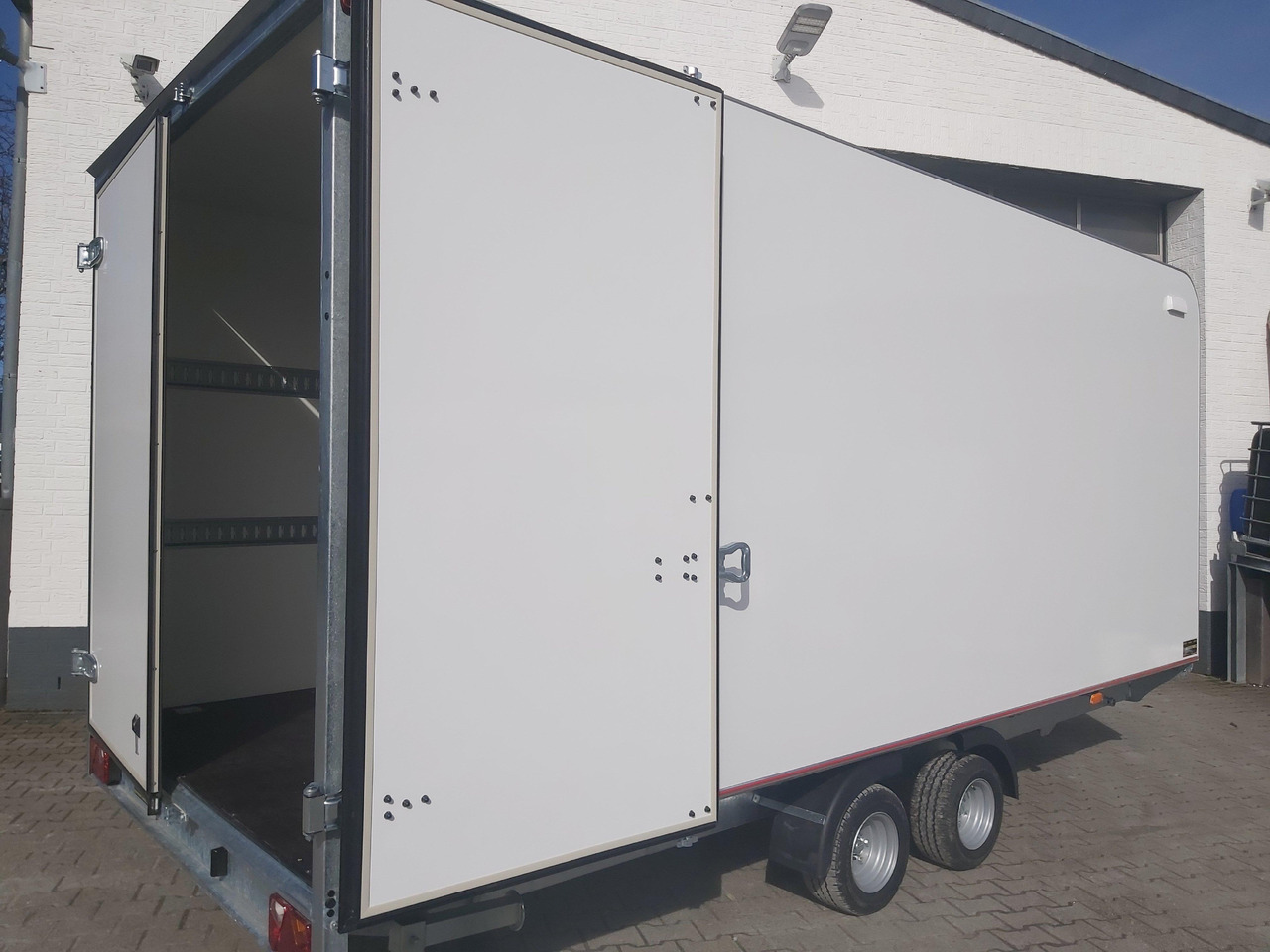 Piekabe slēgtā virsbūve Hochlader Koffer TFSP 500T.00 500x220x210cm aero Zurrsystem 10 Zoll (XXL) 100km/H 2700kg: foto 7