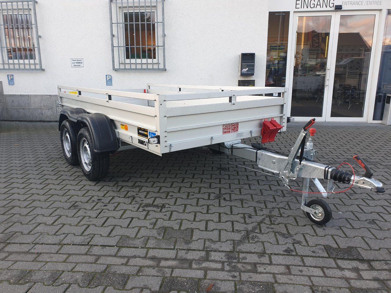 PKW Anhänger Koch Aluline 7.20 150.300.20 Hobbyline 300x150x44cm (M) 2000kg - Bortu piekabe/ Platforma: foto 2 PKW Anhänger Koch Aluline 7.20 150.300.20 Hobbyline 300x150x44cm (M) 2000kg - Bortu piekabe/ Platforma: foto 2