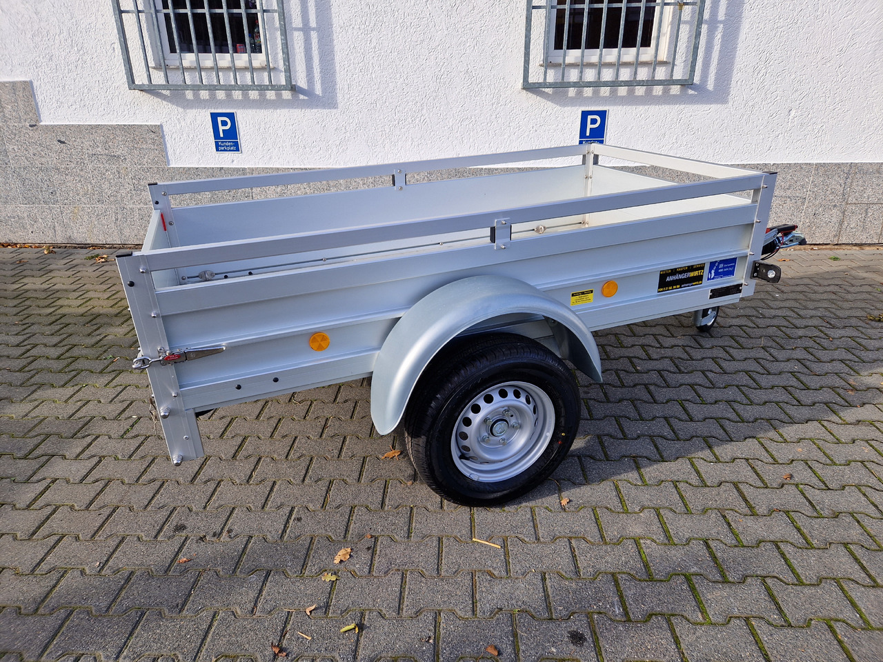 Auto piekabe PKW Anhänger Koch Aluline+ B1000 205x105x40cm ALUBODEN (XS) 1000kg 100km/H Januar Online: foto 9