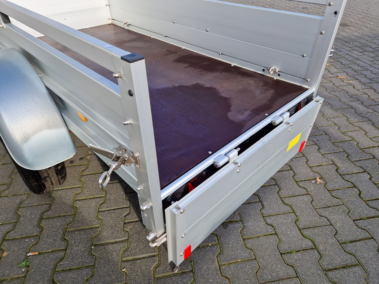 Auto piekabe PKW Anhänger Koch Aluline B1000 205x105x40cm (XS) 1000kg 100 km/H Januar Aktion: foto 6