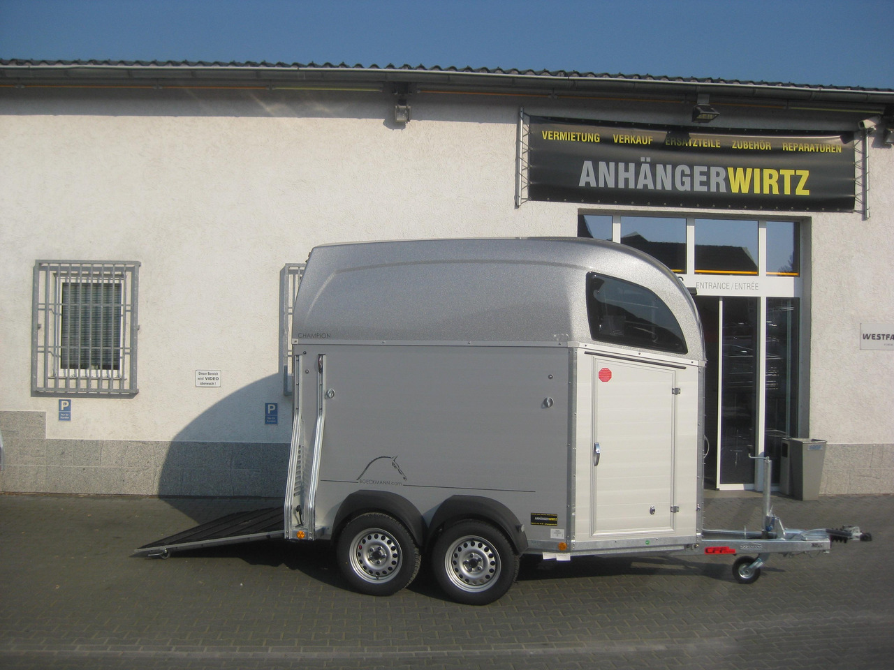 Pferdeanhänger Böckmann Champion C 2700kg CFF+ 100 km/H - Zirgu piekabe: foto 5 Pferdeanhänger Böckmann Champion C 2700kg CFF+ 100 km/H - Zirgu piekabe: foto 5