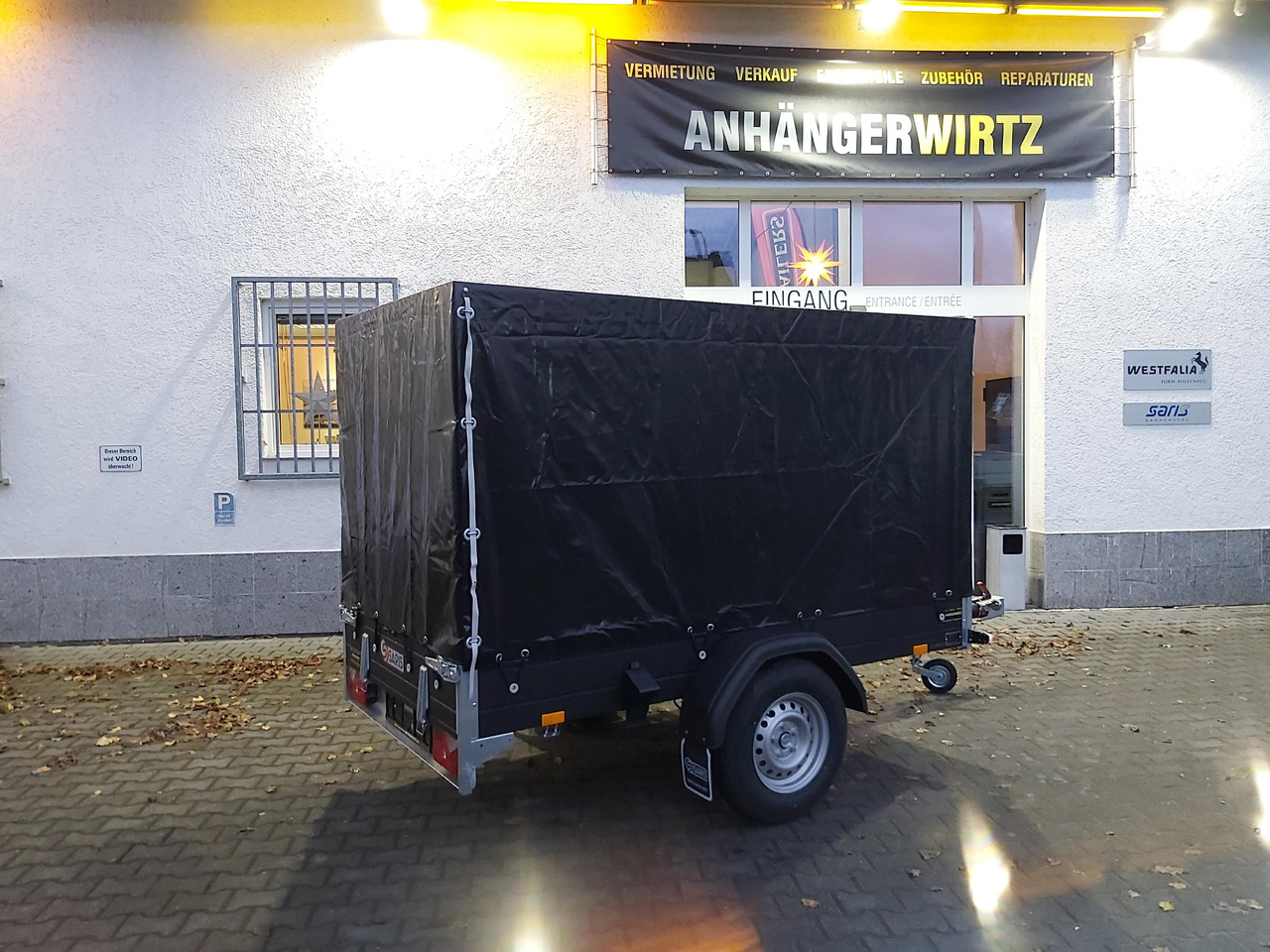 Saris Anhänger DV135 McAlu Pro MP 255x133x150cm Hochplane black (S)1350kg black deal Januar Aktio - Auto piekabe: foto 3 Saris Anhänger DV135 McAlu Pro MP 255x133x150cm Hochplane black (S)1350kg black deal Januar Aktio - Auto piekabe: foto 3