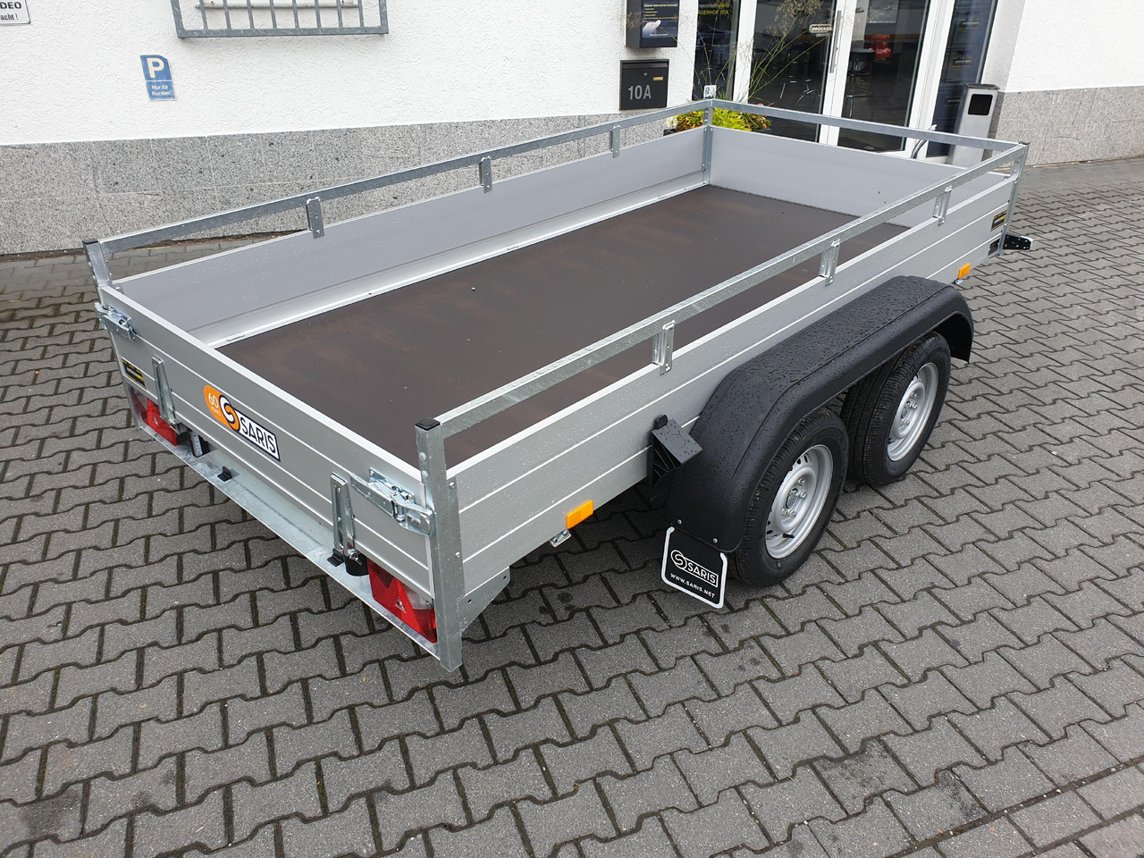 Saris Anhänger FW2000 McAlu Pro MP 305x153x45cm (M) 2000kg - Bortu piekabe/ Platforma: foto 3 Saris Anhänger FW2000 McAlu Pro MP 305x153x45cm (M) 2000kg - Bortu piekabe/ Platforma: foto 3