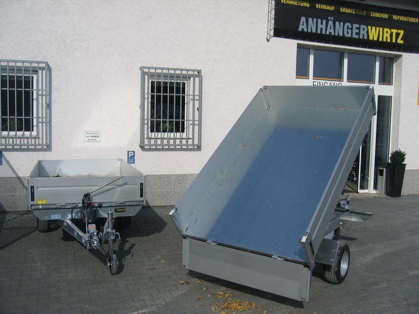 WM Meyer Kipper HLNK 1523/141 231x141x33cm Metallboden 1500kg Aktion Onlinekauf Modell 2022 - Piekabe pašizgāzējs: foto 4 WM Meyer Kipper HLNK 1523/141 231x141x33cm Metallboden 1500kg Aktion Onlinekauf Modell 2022 - Piekabe pašizgāzējs: foto 4