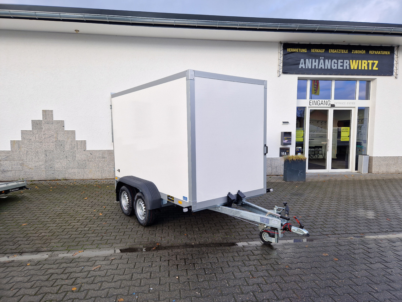 Piekabe slēgtā virsbūve WM Meyer Koffer AZ 2030/151 S30 301x151x185cm (M) 2000kg Modell 2024: foto 15 Piekabe slēgtā virsbūve WM Meyer Koffer AZ 2030/151 S30 301x151x185cm (M) 2000kg Modell 2024: foto 15