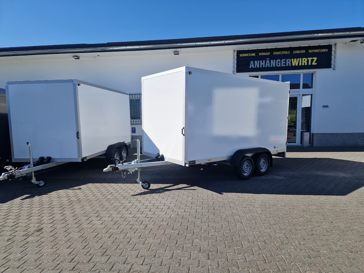 WM Meyer Koffer AZ 2740/185 S35 401x185x205cm (XL) 2700kg Januar Aktion - Piekabe slēgtā virsbūve: foto 2 WM Meyer Koffer AZ 2740/185 S35 401x185x205cm (XL) 2700kg Januar Aktion - Piekabe slēgtā virsbūve: foto 2