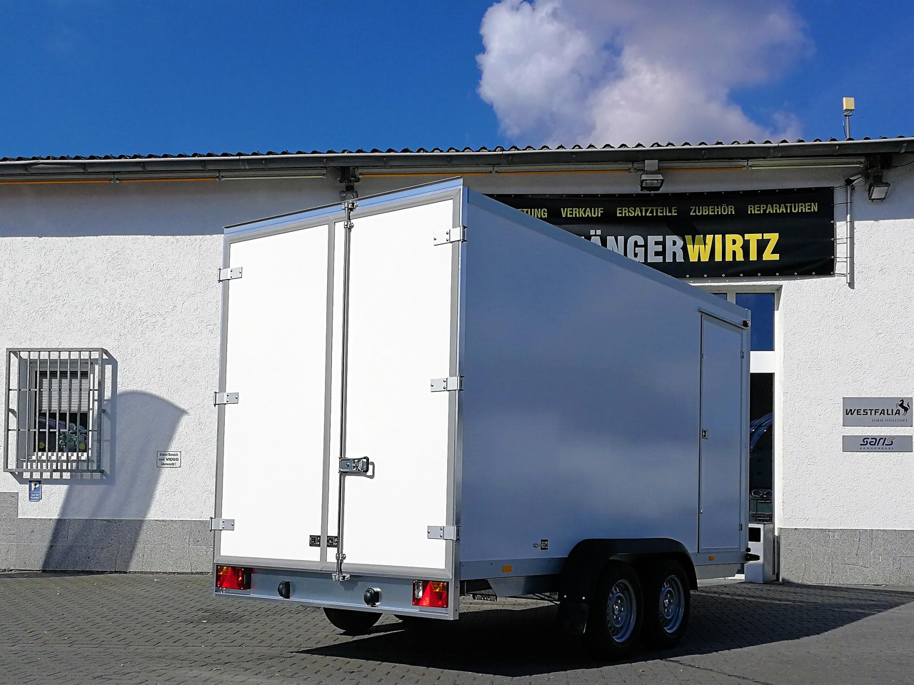 WM Meyer Koffer AZ 3540/185 S35 401x185x205cm Seitentür (XL) 3500kg Modell 2024 - Piekabe slēgtā virsbūve: foto 3 WM Meyer Koffer AZ 3540/185 S35 401x185x205cm Seitentür (XL) 3500kg Modell 2024 - Piekabe slēgtā virsbūve: foto 3