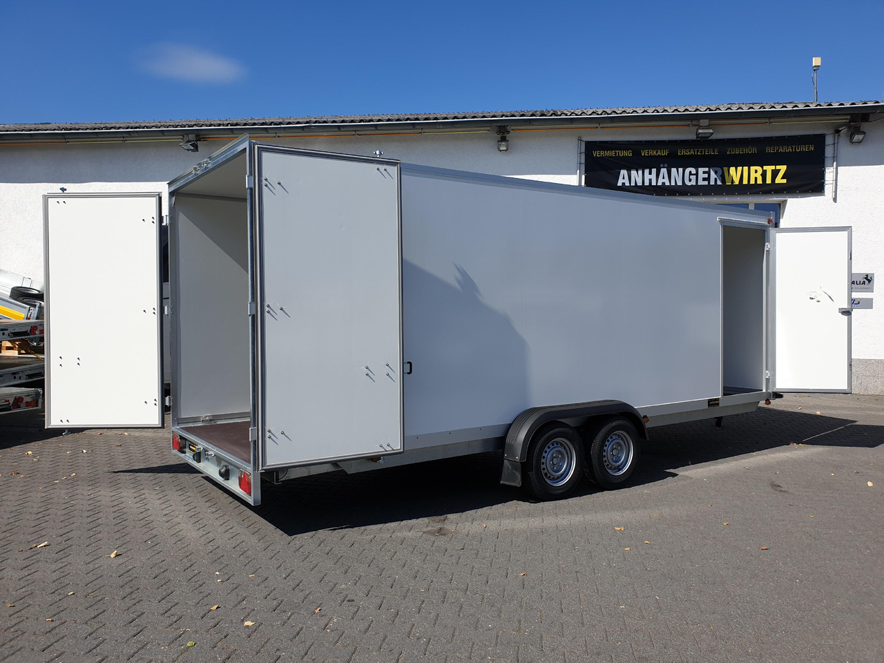 WM Meyer Kofferanhänger AZ 3560/200 S40 601x200x205cm Seitentür Profiline 3500kg Modell 2023 - Piekabe slēgtā virsbūve: foto 2 WM Meyer Kofferanhänger AZ 3560/200 S40 601x200x205cm Seitentür Profiline 3500kg Modell 2023 - Piekabe slēgtā virsbūve: foto 2