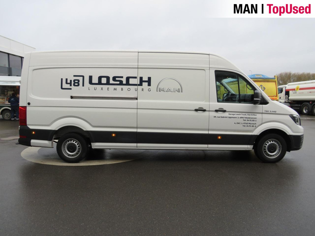 Kravas mikroautobuss MAN TGE 3.140 4X2F L4H3 SB Kasten MAN TGE 3.140 4X2F L4H3 SB Kasten Klima ZV: foto 7