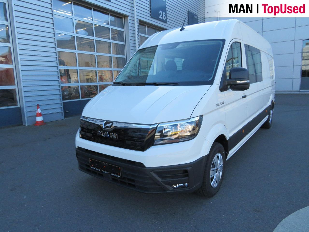 MAN TGE 3.180 4X2F L4H3 SB Doka Kasten Klima AHK ZV - Kravas mikroautobuss, Kravas-pasažieru furgons: foto 2 MAN TGE 3.180 4X2F L4H3 SB Doka Kasten Klima AHK ZV - Kravas mikroautobuss, Kravas-pasažieru furgons: foto 2