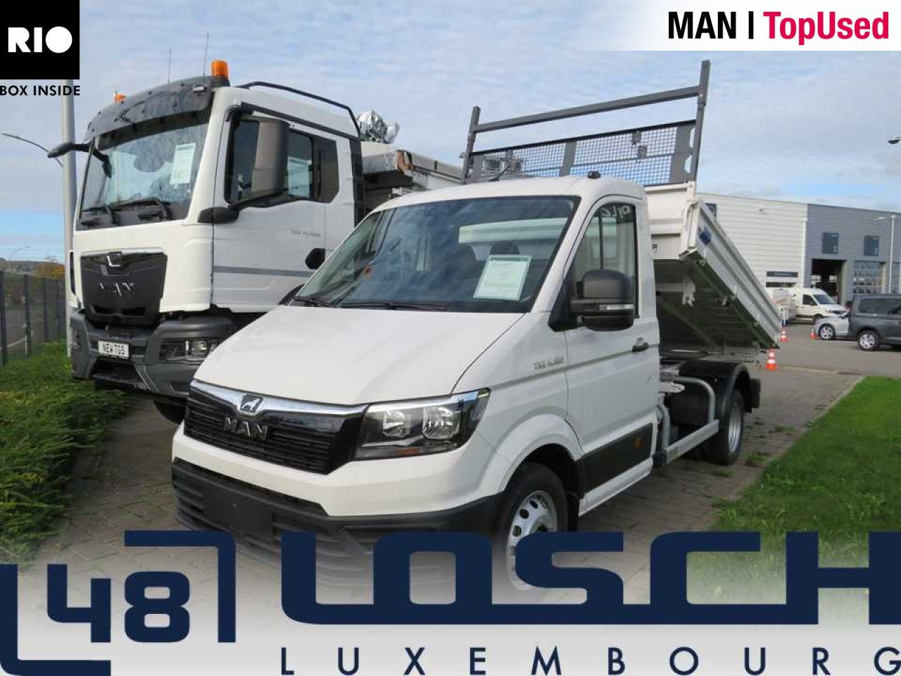 MAN TGE 6.160 4X2 L3 SB EK Kipper RWD MAN TGE 6.160 4X2 L3 SB EK Meiller-Kipper RWD - Komercauto pašizgāzējs: foto 1 MAN TGE 6.160 4X2 L3 SB EK Kipper RWD MAN TGE 6.160 4X2 L3 SB EK Meiller-Kipper RWD - Komercauto pašizgāzējs: foto 1