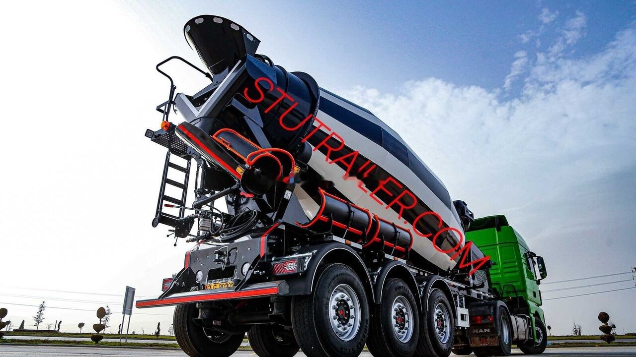STU 14,7M3 MIXER TRAILER - Betona maisītājs puspiekabe: foto 5 STU 14,7M3 MIXER TRAILER - Betona maisītājs puspiekabe: foto 5