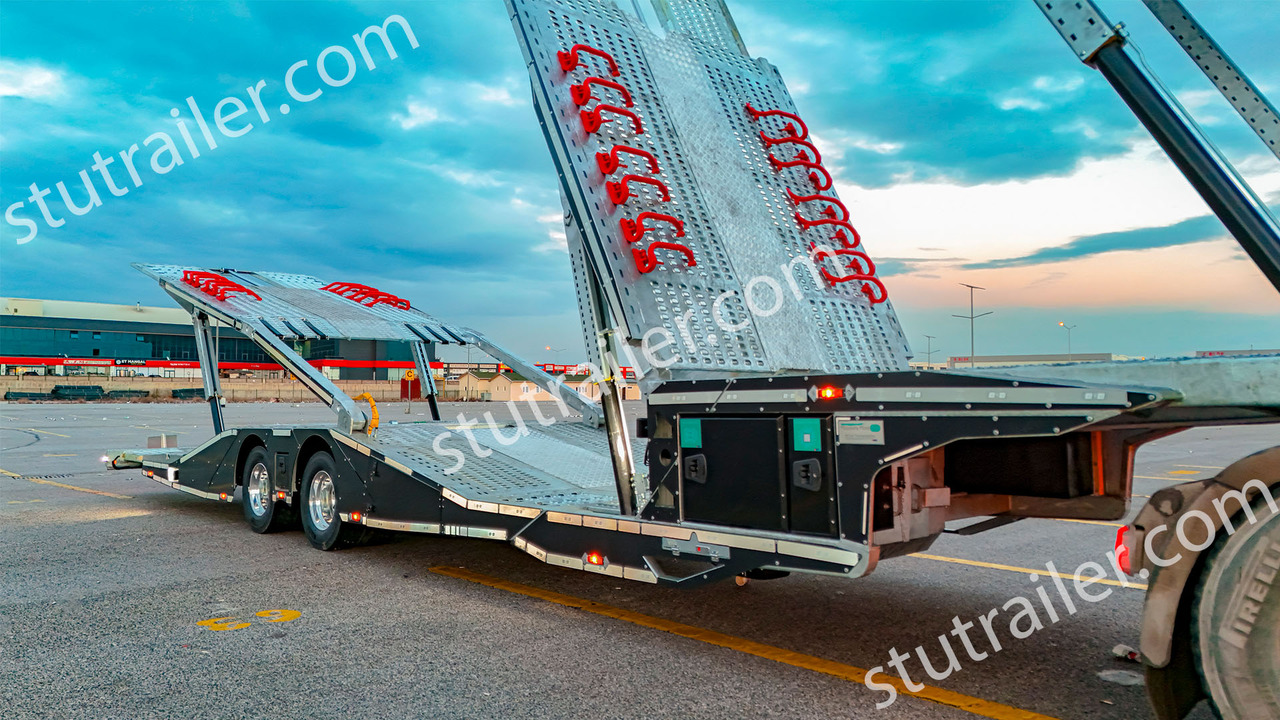 STU 6 Car Carrier Trailer - Puspiekabe autovedējs: foto 4 STU 6 Car Carrier Trailer - Puspiekabe autovedējs: foto 4