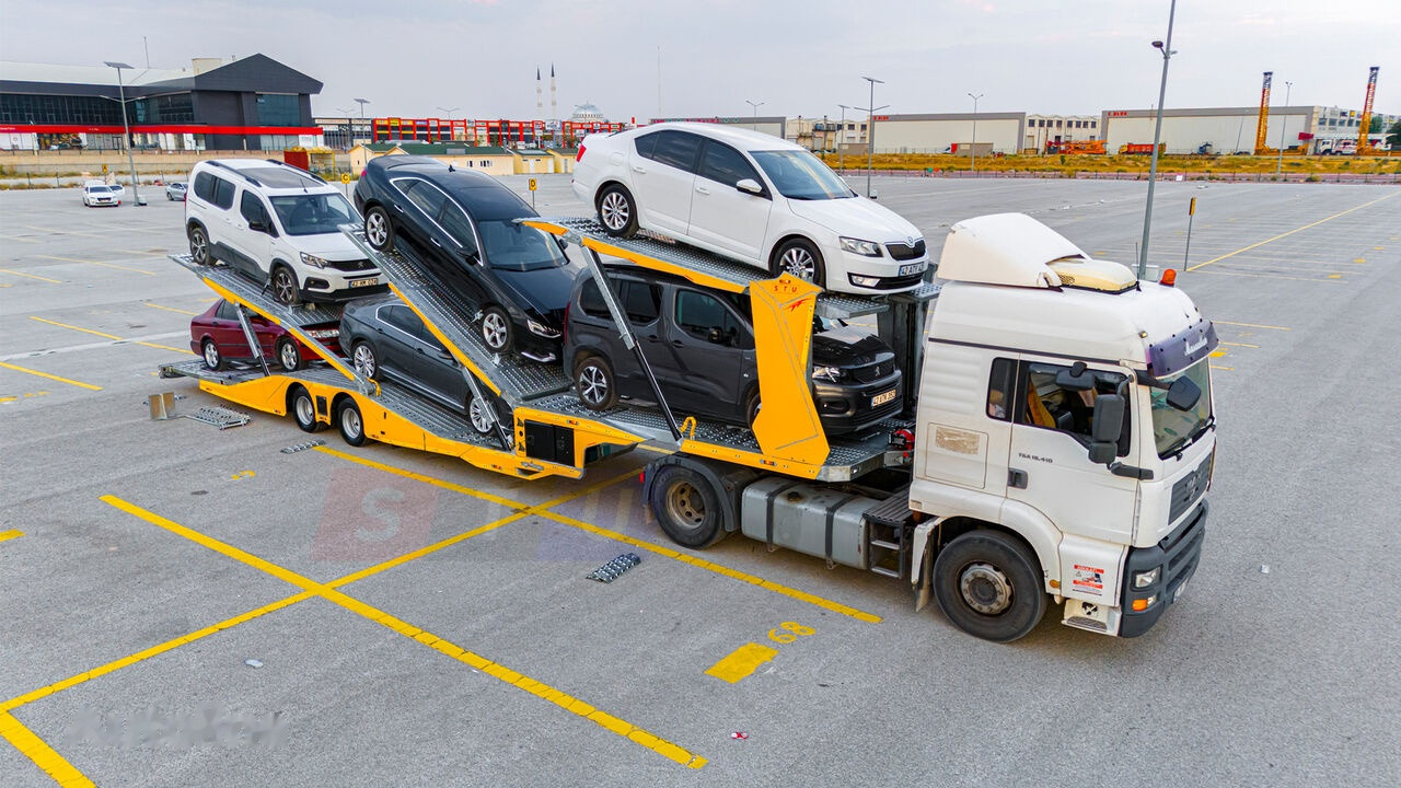 Jaunā Puspiekabe autovedējs STU 6 Car Carrier Trailer: foto 14 Jaunā Puspiekabe autovedējs STU 6 Car Carrier Trailer: foto 14