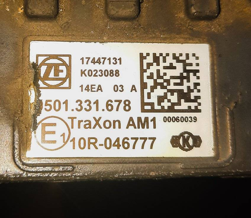 DAF XF106 Traxon - Elektroniskais vadības bloks (ECU) - Kravas automašīna ar tentu: foto 2 DAF XF106 Traxon - Elektroniskais vadības bloks (ECU) - Kravas automašīna ar tentu: foto 2
