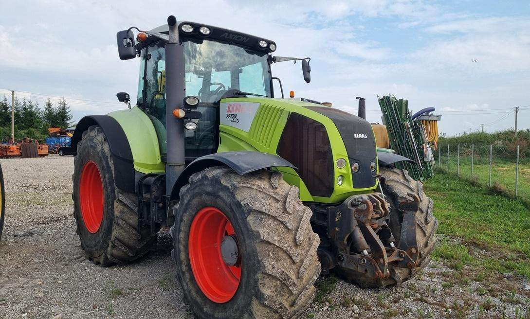 Claas Axion 840 - Traktors: foto 1 Claas Axion 840 - Traktors: foto 1