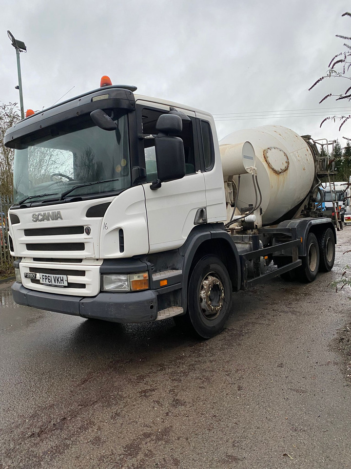 Scania P280 6x4 Concrete Mixer - Betonvedējs: foto 1 Scania P280 6x4 Concrete Mixer - Betonvedējs: foto 1