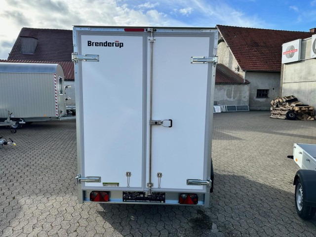 Jaunā Piekabe slēgtā virsbūve Brenderup Cargo Dynamic CD300TBD2000 Türe, Kofferanhänger 2,0 to. 300x153x185cm: foto 6