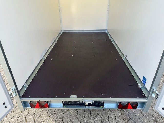 Jaunā Piekabe slēgtā virsbūve Brenderup Cargo Dynamic CD300TBD2000 Türe, Kofferanhänger 2,0 to. 300x153x185cm: foto 12