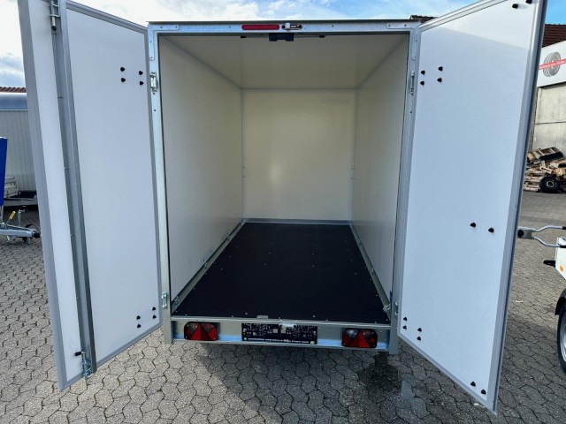 Jaunā Piekabe slēgtā virsbūve Brenderup Cargo Dynamic CD300TBD2000 Türe, Kofferanhänger 2,0 to. 300x153x185cm: foto 8