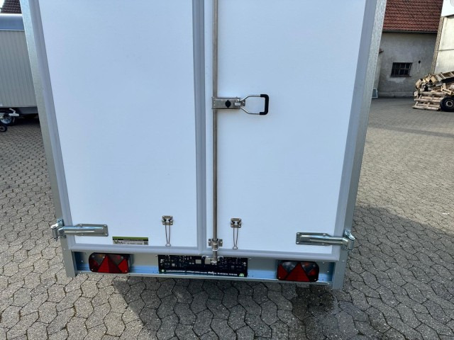 Jaunā Piekabe slēgtā virsbūve Brenderup Cargo Dynamic CD300TBD2000 Türe, Kofferanhänger 2,0 to. 300x153x185cm: foto 13