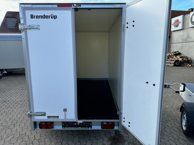 Jaunā Piekabe slēgtā virsbūve Brenderup Cargo Dynamic CD300TBD2000 Türe, Kofferanhänger 2,0 to. 300x153x185cm: foto 7
