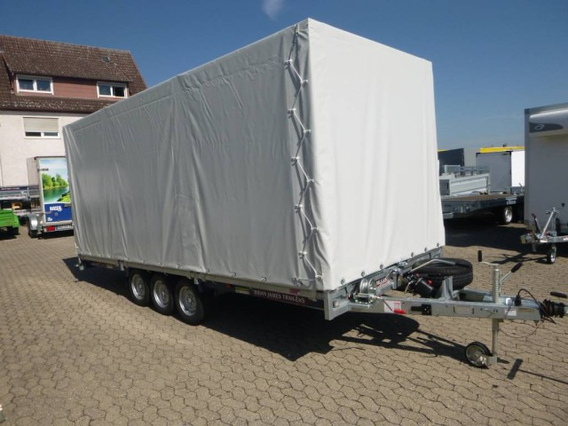 Brian James Cargo Connect Universalanhänger mit Hochplane 476-5522-35-3-10, 5500 x 2290 x 300 mm, 3,5 to., 10 Zoll - Auto piekabe: foto 1 Brian James Cargo Connect Universalanhänger mit Hochplane 476-5522-35-3-10, 5500 x 2290 x 300 mm, 3,5 to., 10 Zoll - Auto piekabe: foto 1