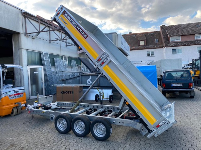 Brian James Cargo Tipper Heckkipper 3-achs, 526-4020-35-3-12, 4000 x 2000 x 300 mm, 3,5 to. - Piekabe pašizgāzējs: foto 2 Brian James Cargo Tipper Heckkipper 3-achs, 526-4020-35-3-12, 4000 x 2000 x 300 mm, 3,5 to. - Piekabe pašizgāzējs: foto 2