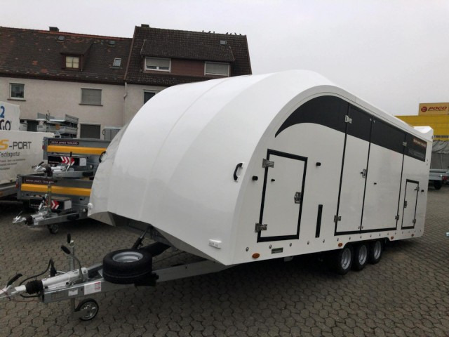 Jaunā Piekabe autovedējs Brian James Race Transporter 6, RT6 396-2040, 6000 x 2350 mm, 3,5 to.: foto 1