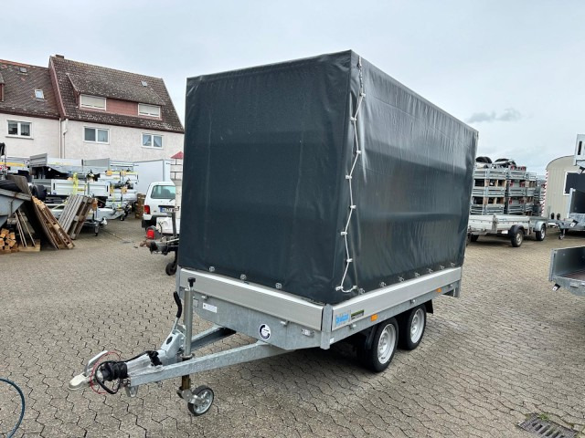 Hapert Azure H-2 Hochlader 3050 x 1600 x 300 mm, mit Plane 180 cm anthrazit ZG 2,0 to. - Auto piekabe: foto 5 Hapert Azure H-2 Hochlader 3050 x 1600 x 300 mm, mit Plane 180 cm anthrazit ZG 2,0 to. - Auto piekabe: foto 5